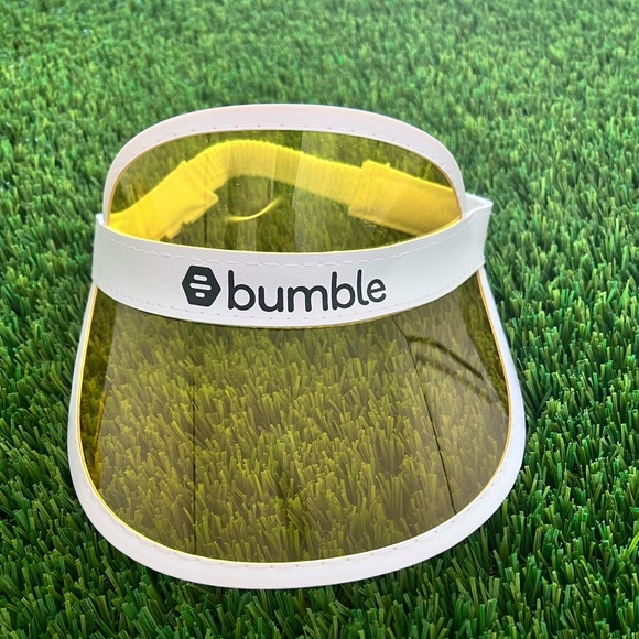Bumble Logo Yellow Visor - Picture 1 of 2